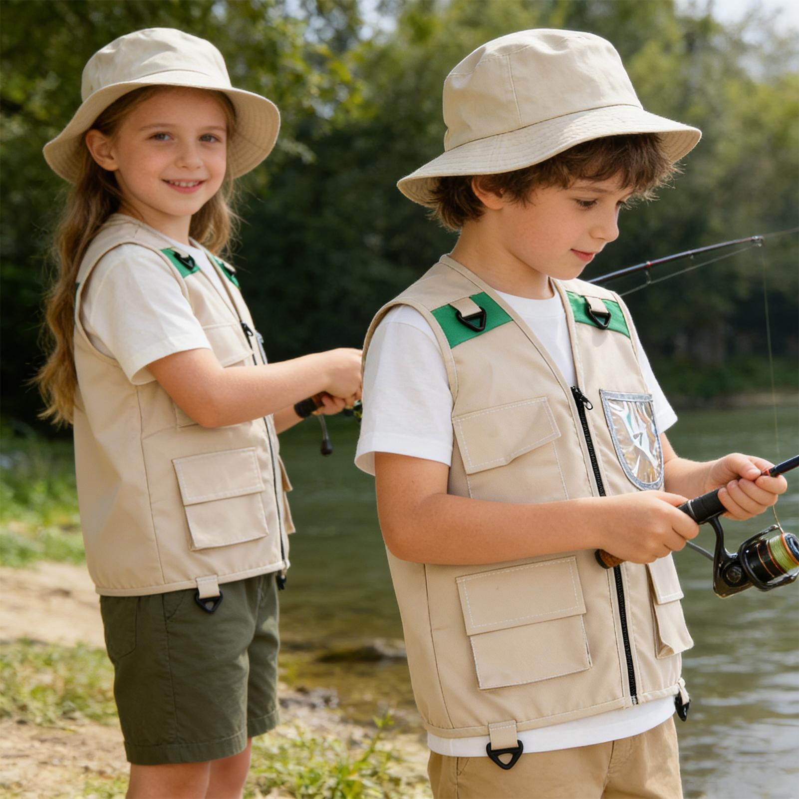 Kids Explorer Hat Vest Dress U - Outdoor Adventure Kit For Kids ulasan dan harga