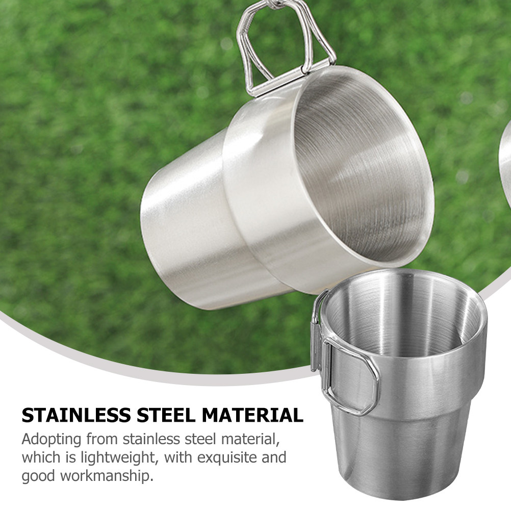 Stainless Steel Camping Cup wi - Outdoor Adventure Backpack ulasan dan harga