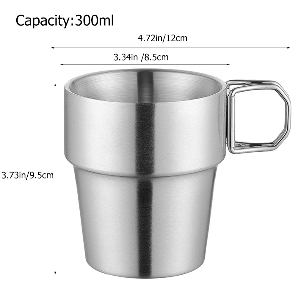 Stainless Steel Camping Cup wi - Outdoor Adventure Backpack ulasan dan harga