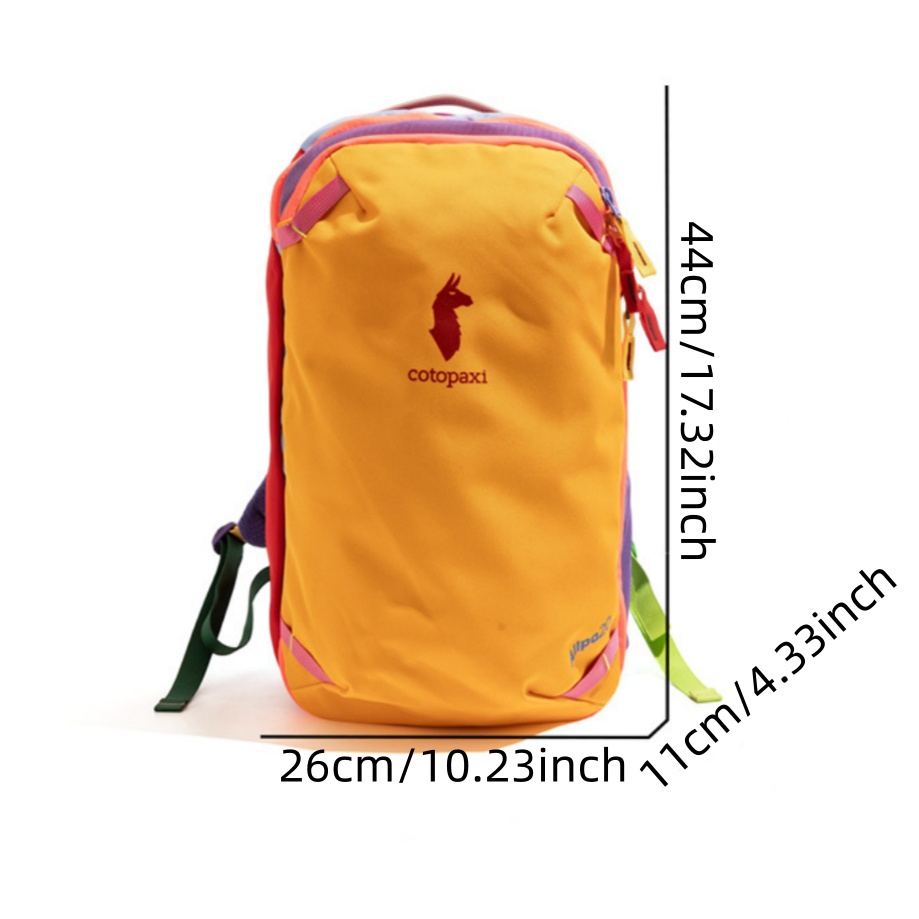 20L Travel Contrast Color Casu - Outdoor Adventure Trips ulasan dan harga