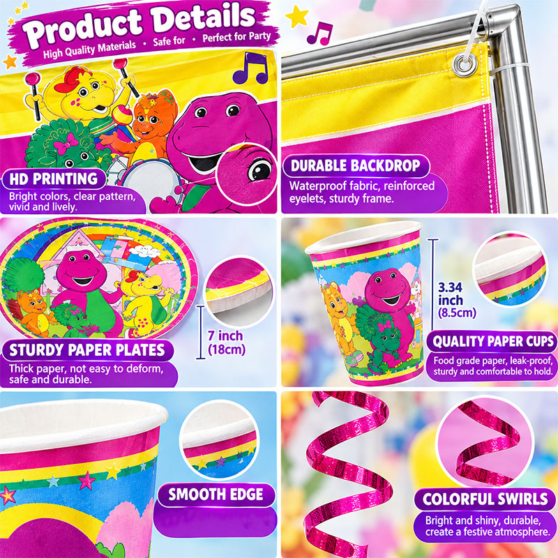The Adventures Of Barney Dispo - Outdoor Adventure Birthday Party ulasan dan harga